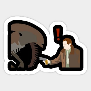 wrong deckard Sticker